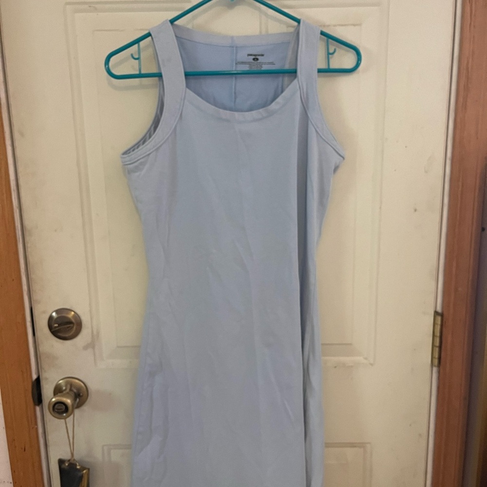 Patagonia Light Blue Organic Cotton Blend Dress